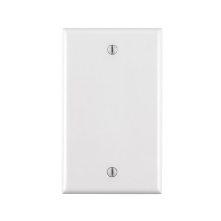 Leviton Leviton Smooth White 1 gang Nylon Blank Wall Plate 1 pk 80714-00W